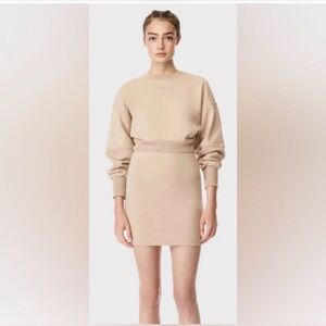 Herve Legar Sweatshirt Dress XS